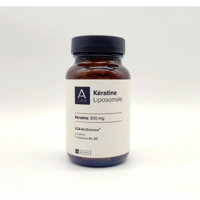 A-Lab Kératine Liposomale 300mg 63 gélules
