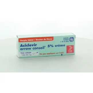 Arrow Conseil Aciclovir 5% Crème 2g