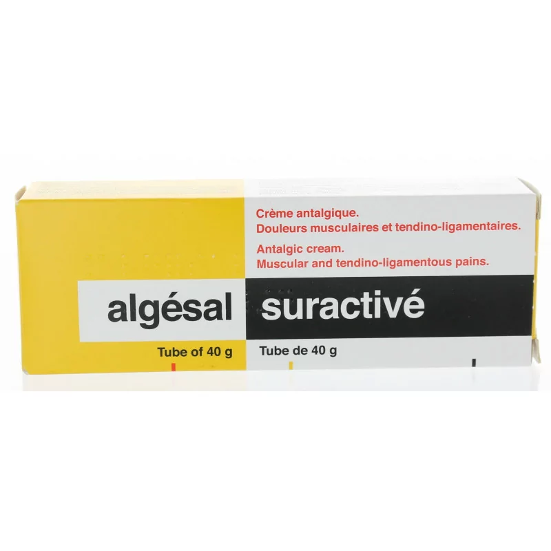 Algésal Suractivé Crème Antalgique 40g