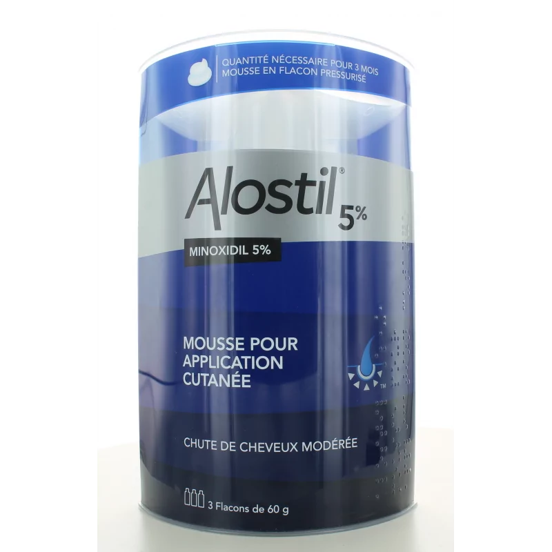 Alostil 5% Mousse 3X60g