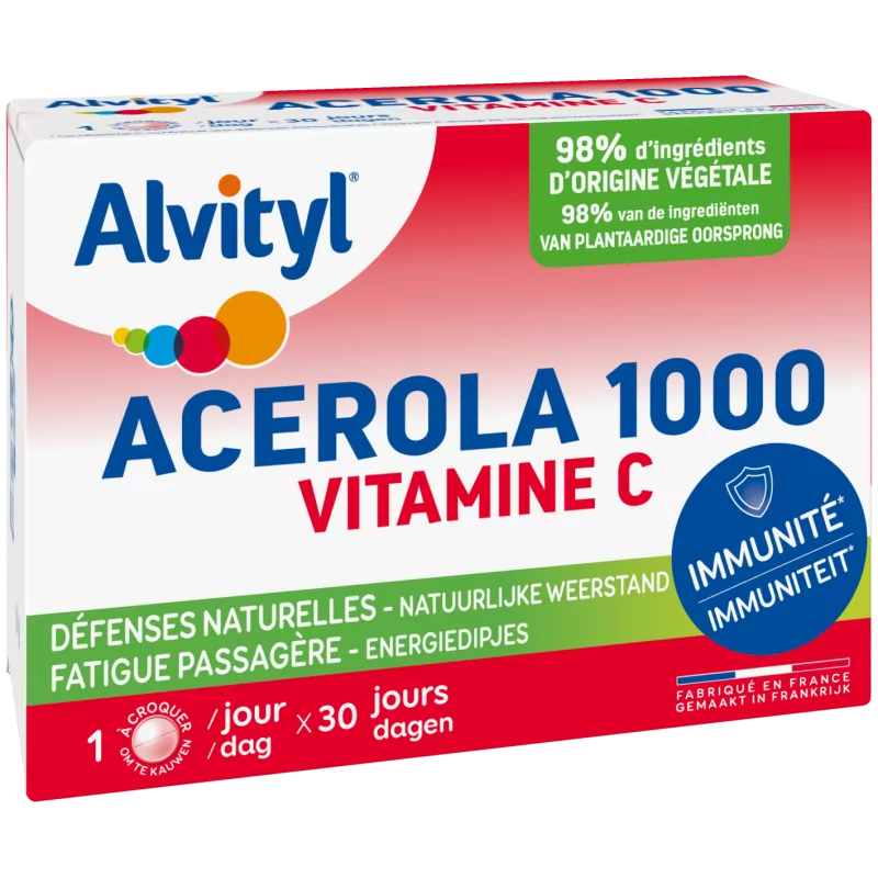 Alvityl Acerola 1000 Vitamine C 30 comprimés