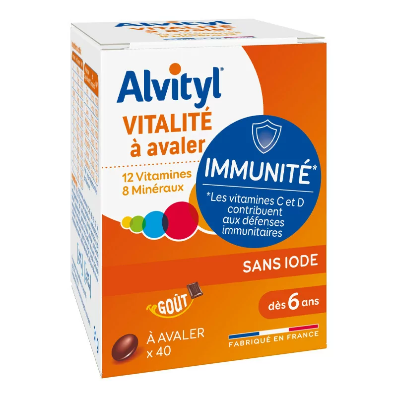 Alvityl Vitalité 40 comprimés