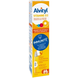 Alvityl Vitamine D3 400UI Spray 10ml