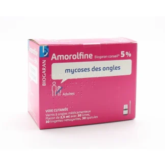 Amorolfine 5% Biogaran Conseil 2,5ml