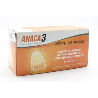 Anaca3 Infusions Perte de Poids 24 sachets