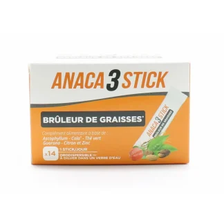 Anaca3 Stick Brûleur de Graisses 14 sticks