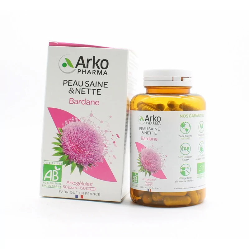 Arkopharma Arkogélules Bardane Bio 150 gélules