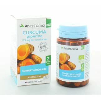 Arkopharma Arkogélules Bio Curcuma Pipérine 40 gélules
