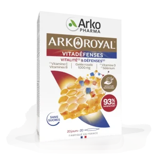 Arkopharma Arkoroyal Vitadéfenses 20 ampoules