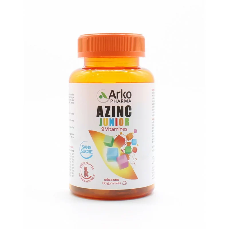 Arkopharma Azinc Junior 9 vitamines 60 gummies