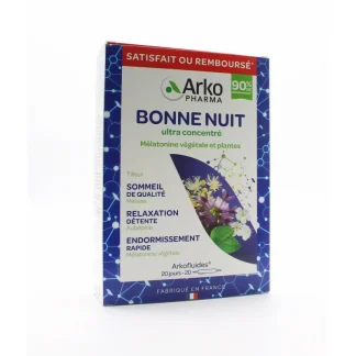 Arkopharma Bonne Nuit Ultra Concentré 20 ampoules