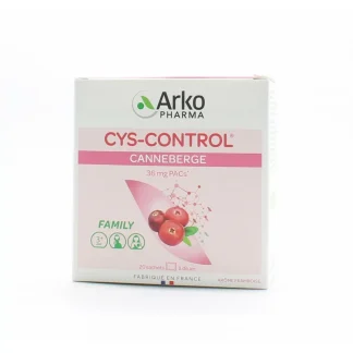 Arkopharma Cys-control Canneberge 20 sachets