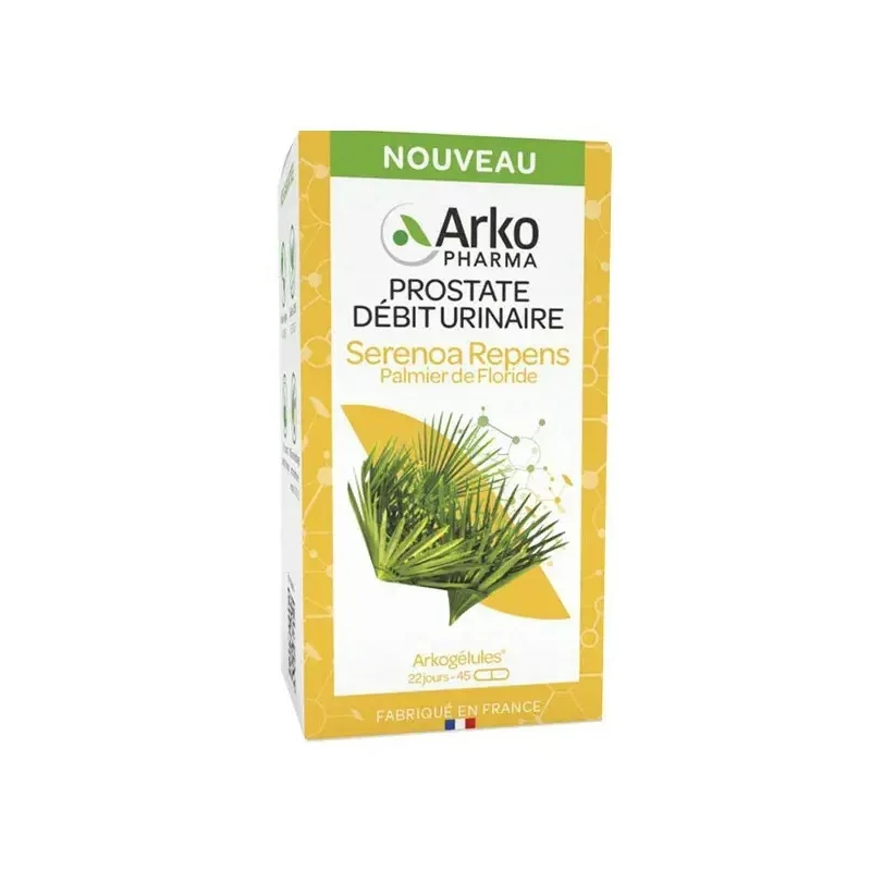 Arkopharma Prostate Débit Urinaire Serenoa Repens 45 gélules