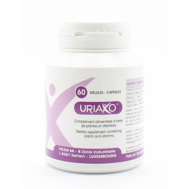 Axodiet Uriaxo 60 gélules