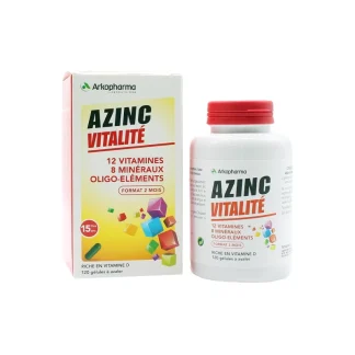 Arkopharma Azinc Vitalité 120 gélules
