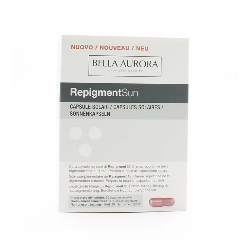 Bella Aurora Repigment Sun 30 capsules