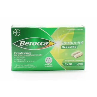 Berocca Immunité Défense 2X28 gélules végétales