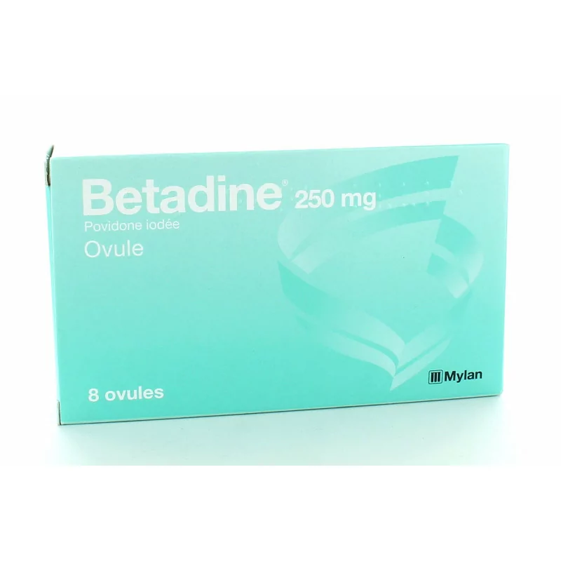 Betadine 250mg 8 ovules