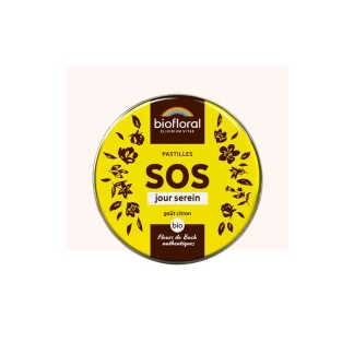 Biofloral Pastilles SOS Jour Serein Bio 50g