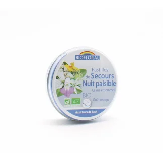 Biofloral Pastilles de Secours Nuit Paisible Bio 50g