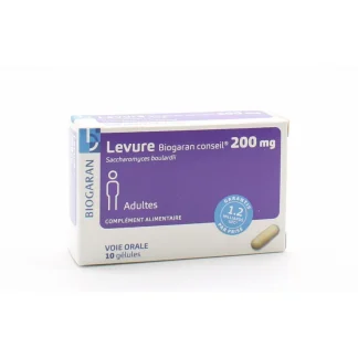 Biogaran Conseil Levure 200mg 10 gélules