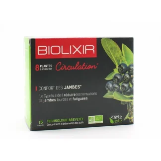 Biolixir Circulation Confort des Jambes 15 Ampoules