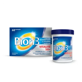 Bion3 Vitalité 50+ 60 comprimés
