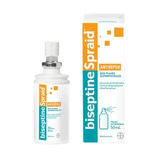BiseptineSpraid Antiseptique 50ml