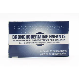 Bronchodermine Enfants 10 suppositoires