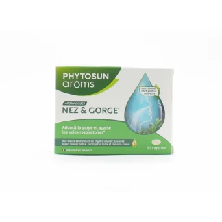 Phytosun Aroms Aromadoses Nez et Gorge 30 capsules
