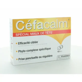 Céfacalm Spécial Maux de Tête 15 comprimés