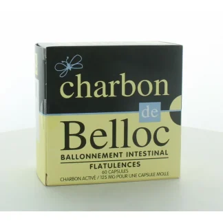 Charbon de Belloc 60 capsules