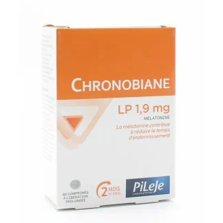 PiLeJe Chronobiane LP 1,9mg Mélatonine 60 comprimés