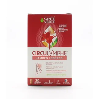Circulymphe Jambes Légères 30 comprimés