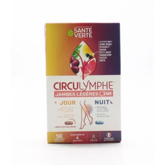 Circulymphe Jambes Légère Jour & Nuit 56 comprimés