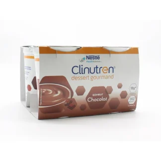 Clinutren Dessert Gourmand Saveur Chocolat 4X200g