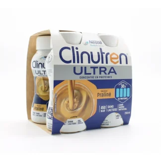 Clinutren Ultra Hyperconcentré Saveur Praliné 4X200ml
