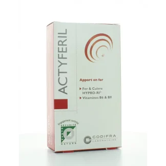 Codifra Actyferil 60 gélules