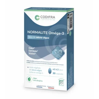 Codifra Normalité Oméga 3 30 capsules