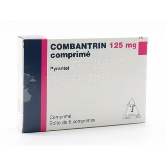 Combantrin 125mg 6 comprimés
