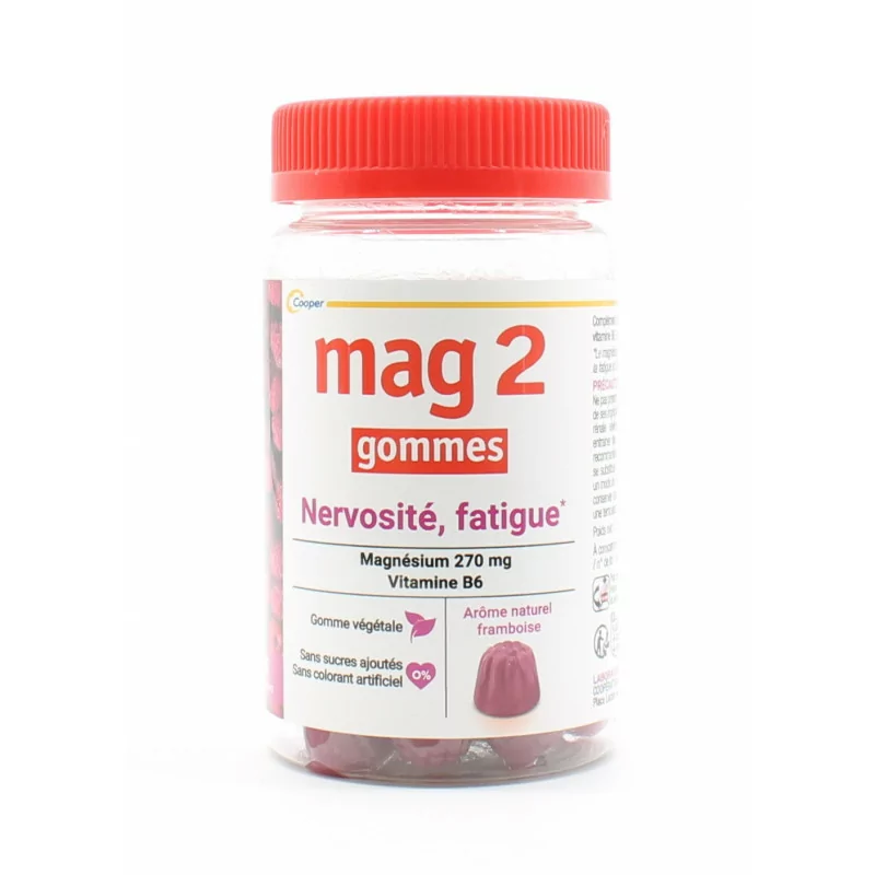 Mag 2 Goût Framboise 45 gommes