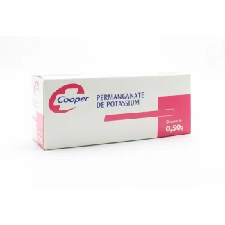 Cooper Permanganate de Potassium 0,50g X100 sachets