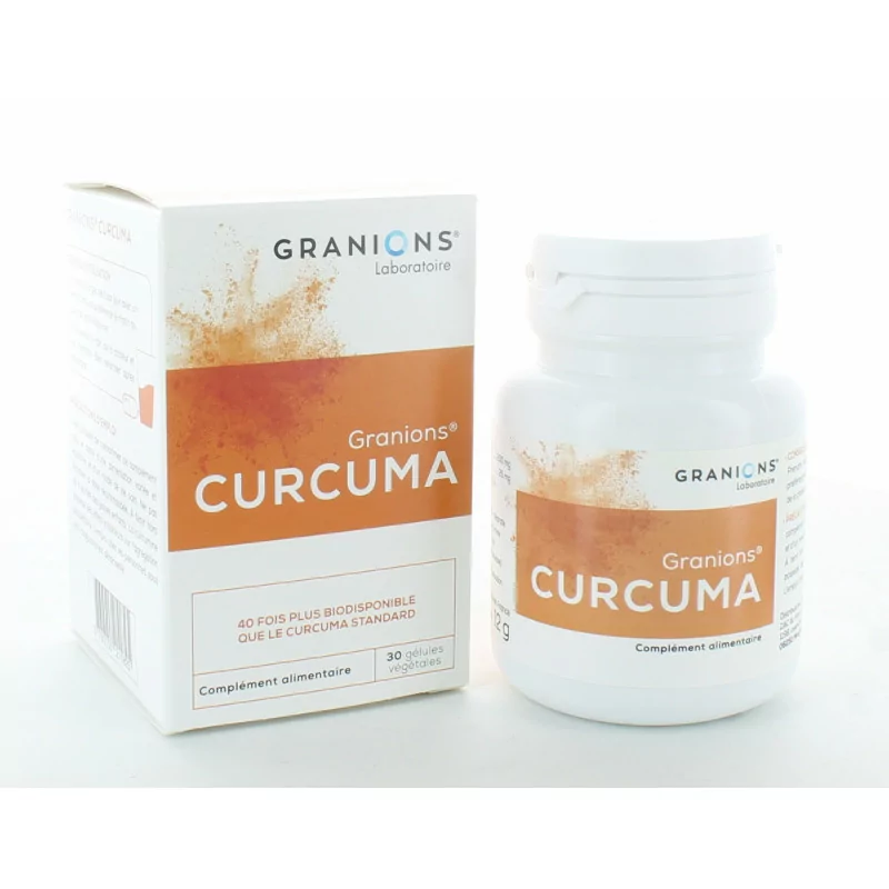 Granions Curcuma 30 gélules végétales