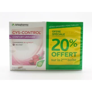 Arkopharma Cys-Control 2X20 gélules
