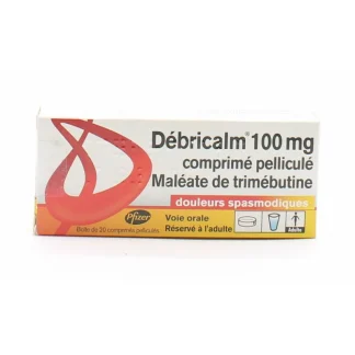 Débricalm 100mg 20 comprimés