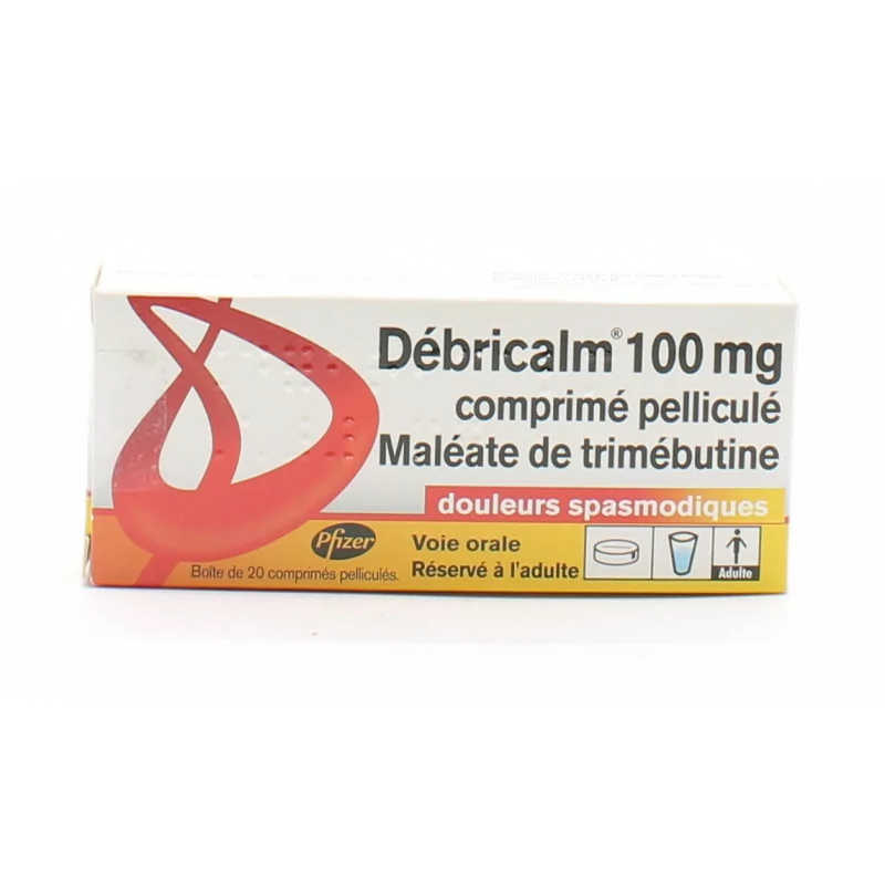 Débricalm 100mg 20 comprimés