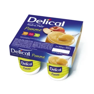 Delical Nutra'Pote Pomme 4X200g