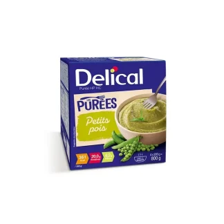 Delical Purée HP HC Petits Pois 4X200g