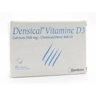 Densical Vitamine D3 500mg/400UI 60 comprimés