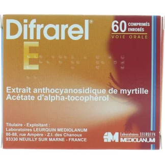 Difrarel E 60 comprimés